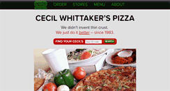 Desktop Screenshot of cwpizza.com